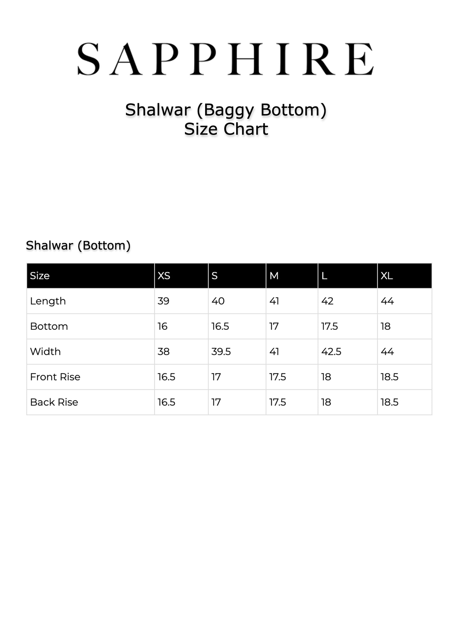 Black - Men's Shalwar