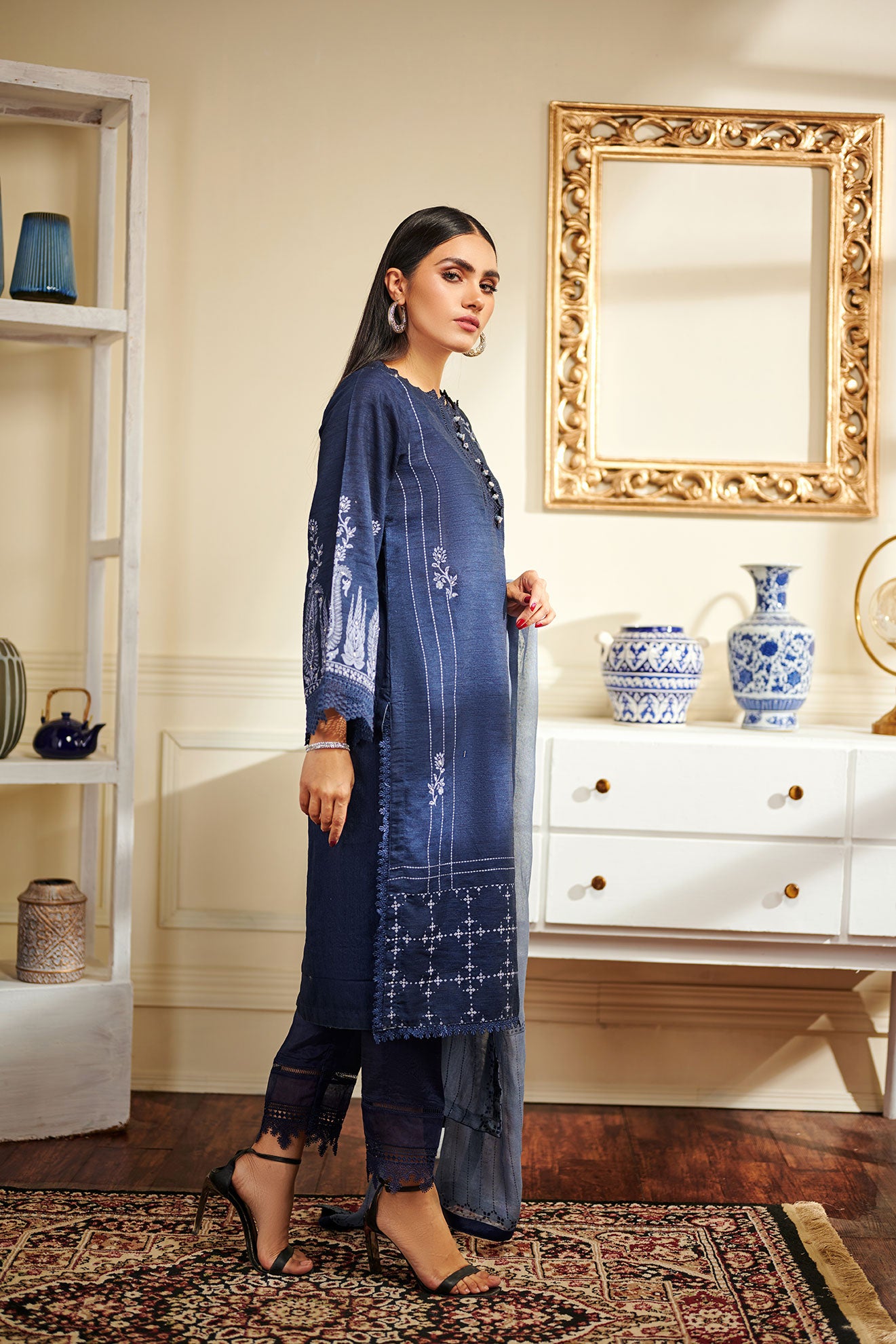 Blue : Women's Dress