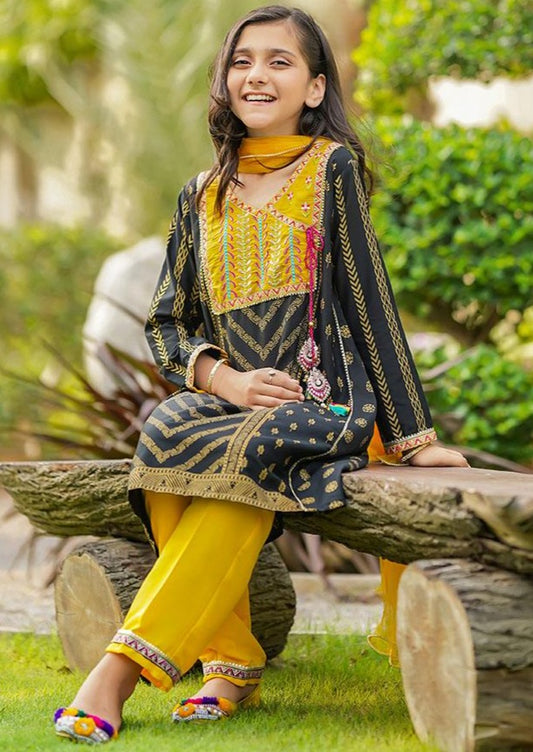 Black - Girl's Dress