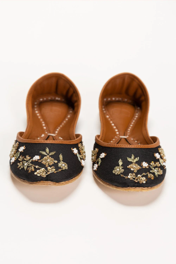 Black - Teens & Women's Khussa