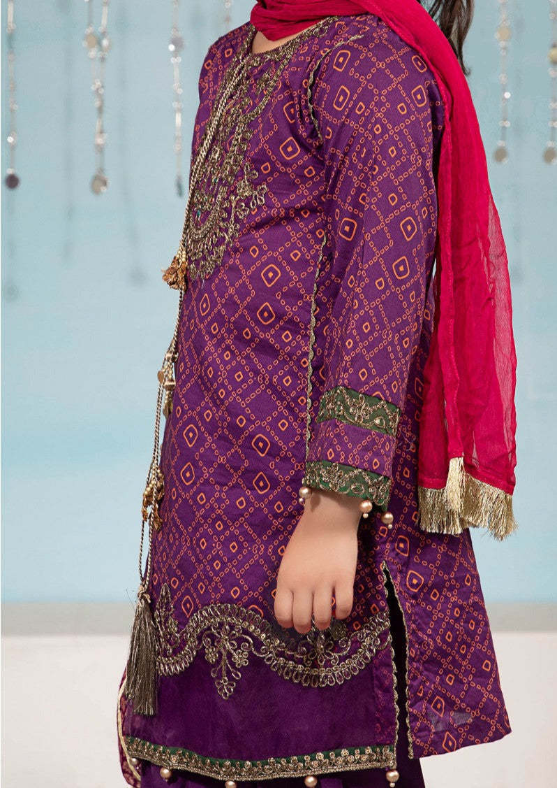 Purple - Girl's Dress
