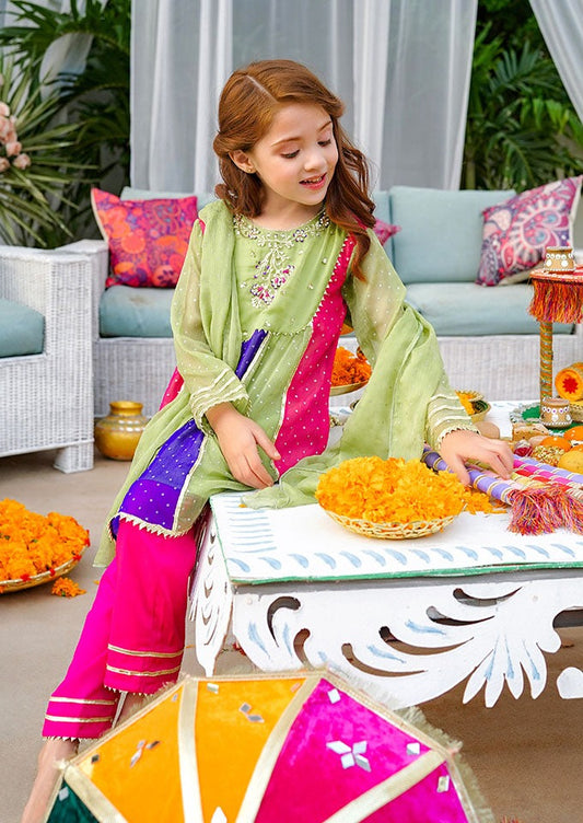 Green - Girl's Dress