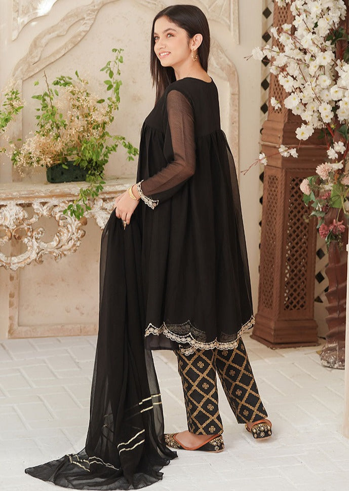 Black - Girl's Dress