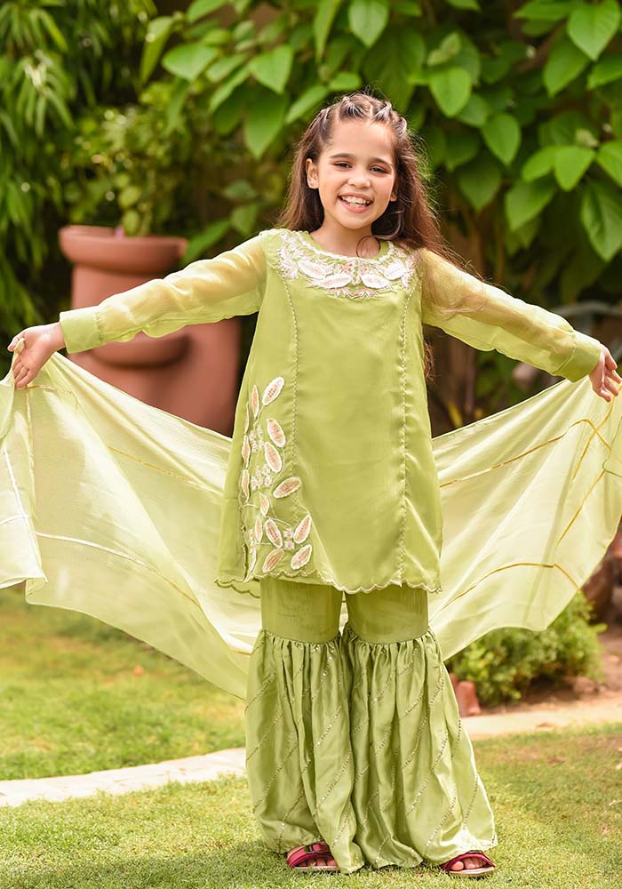 Parrot Green - Women's Dress