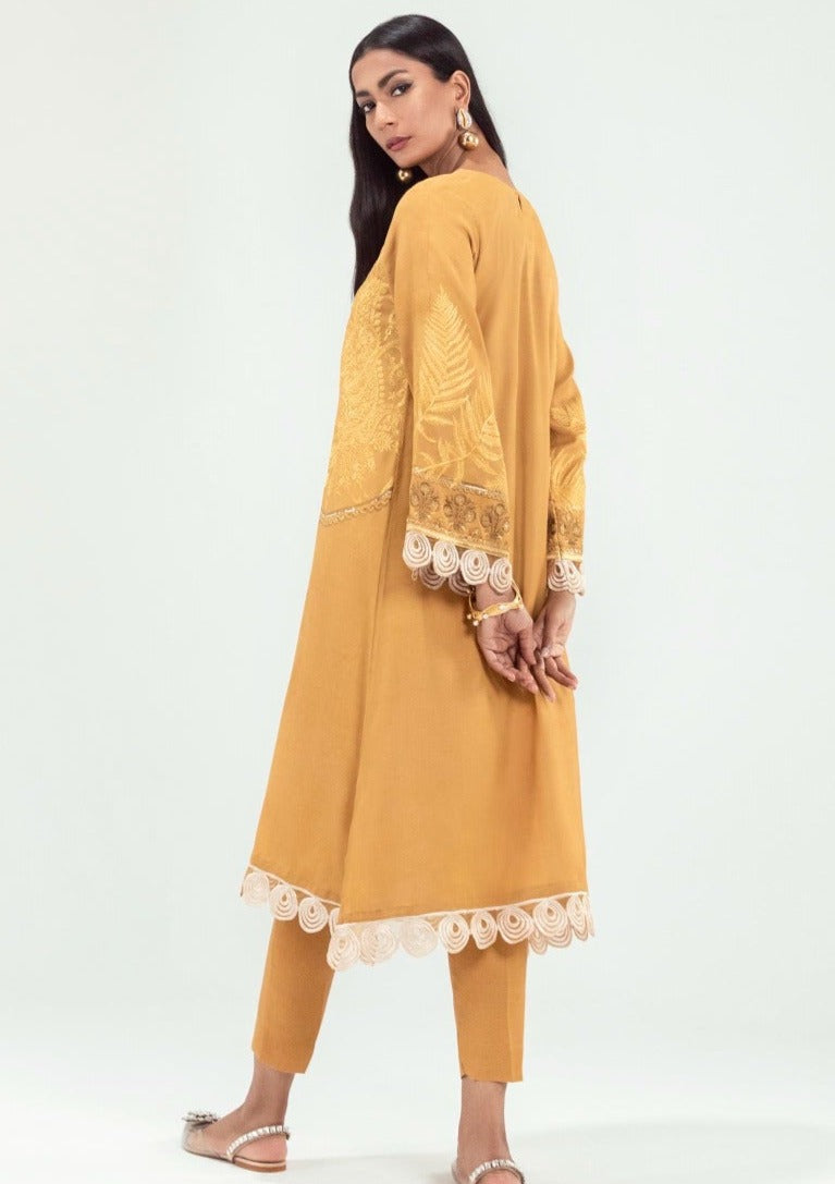 Mustard :  Women's Kurta