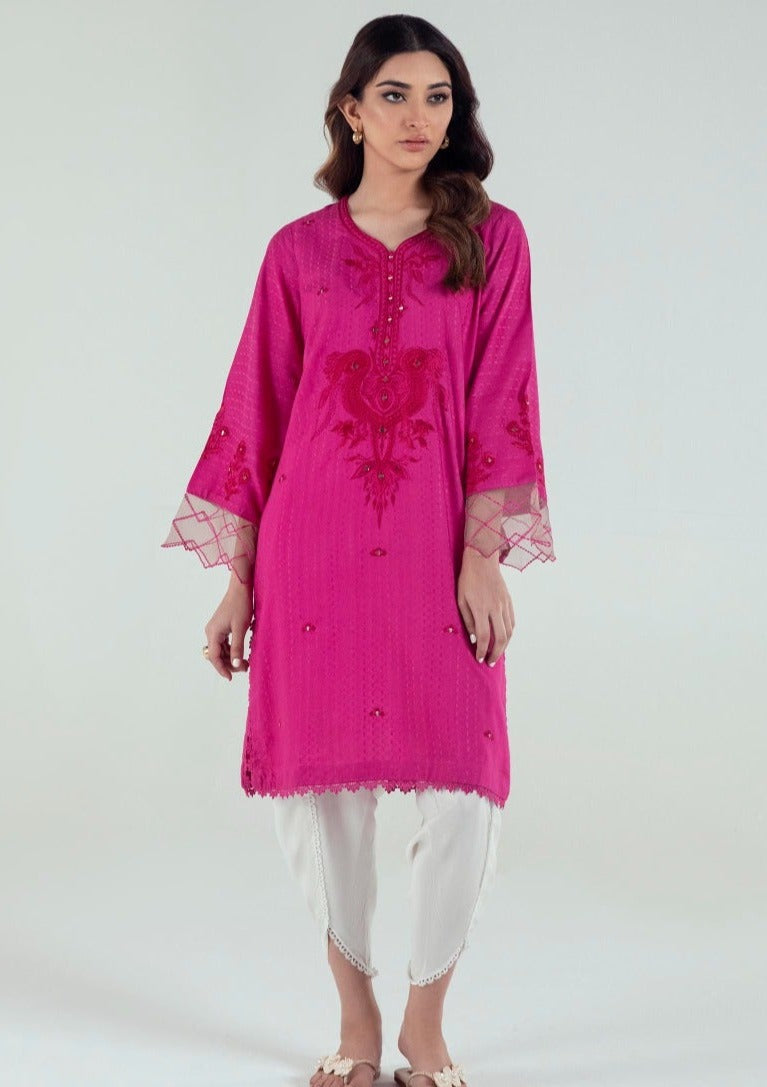 Pink : Women's Kurta