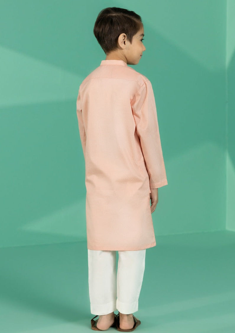 Peach - Boy's Kurta Shalwar