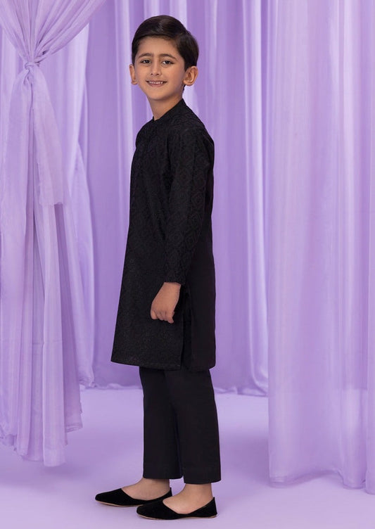 Black - Boy's Kurta Shalwar