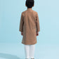 Brown - Boy's Kurta Shalwar
