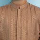 Brown - Boy's Kurta Shalwar