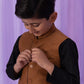 Brown -  Boys Waist Coat