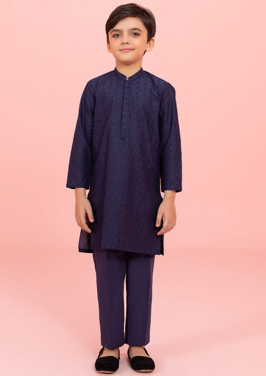 Blue - Boy's Kurta & Shalwar