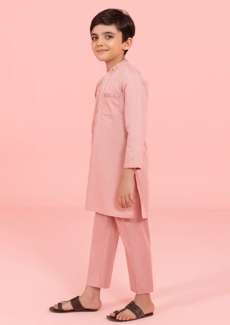 Pink - Boy's Kurta & Shalwar