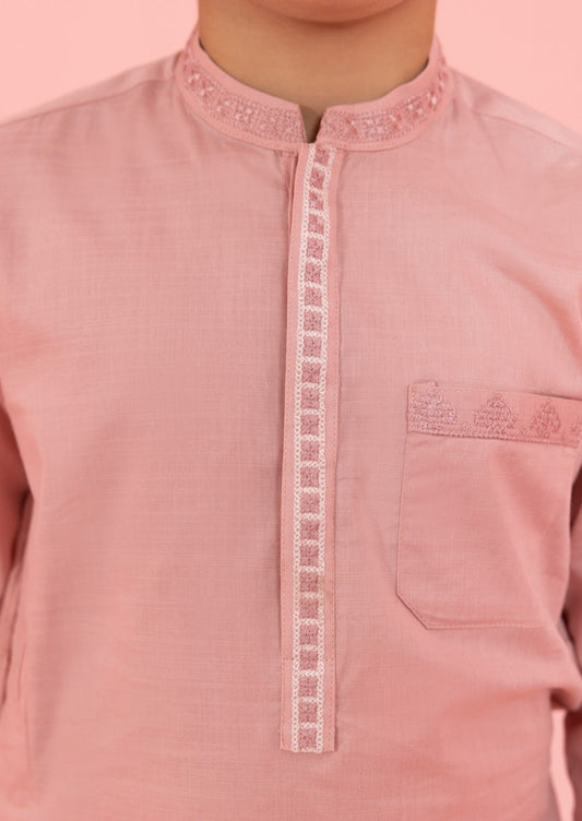 Pink - Boy's Kurta & Shalwar
