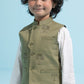 Olive -  Boys Waist Coat