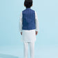 White & Blue : Boys Kurta Shalwar & Waistcoat