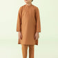 Rust - Boy's Kurta & Shalwar