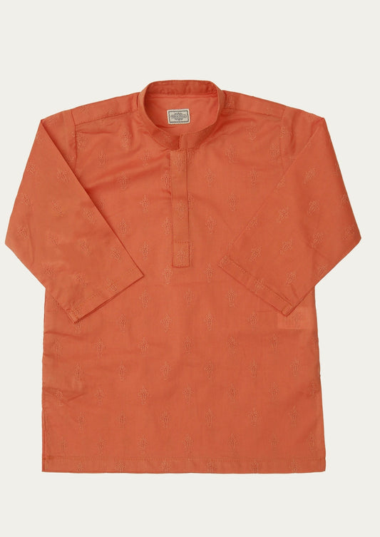 Orange - Infant Boys Kurta Shalwar