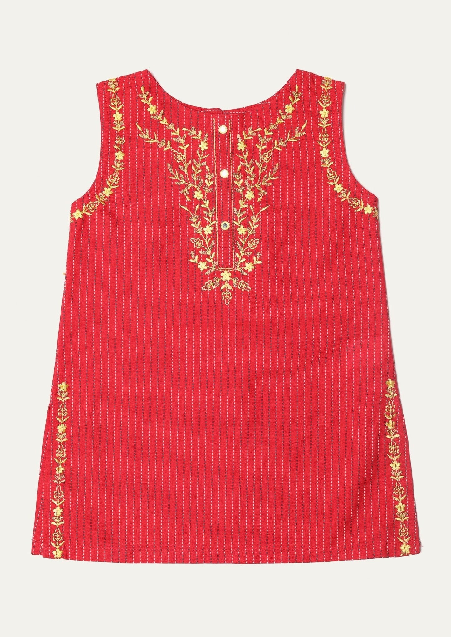 Red - Infant Girl's Dress