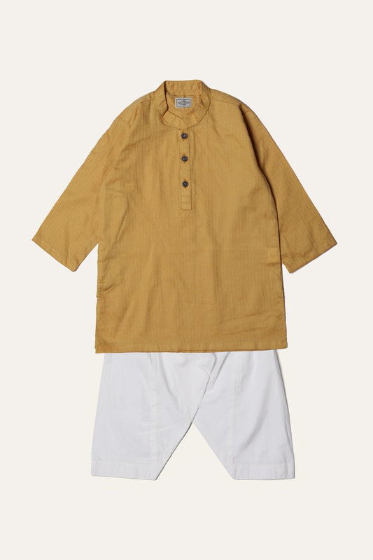 Mustard - Infant Boys Kurta Shalwar
