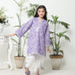 Purple - Girl's Kurta