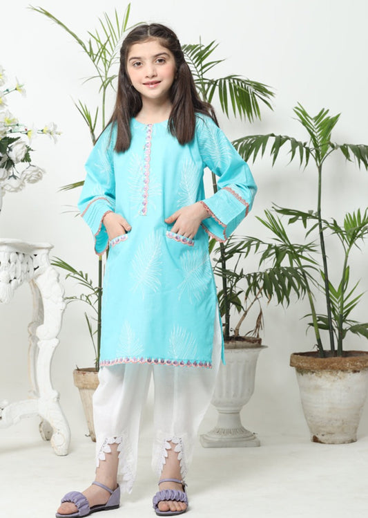 Aqua - Girl's Kurta
