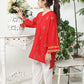 Red - Girl's Kurta