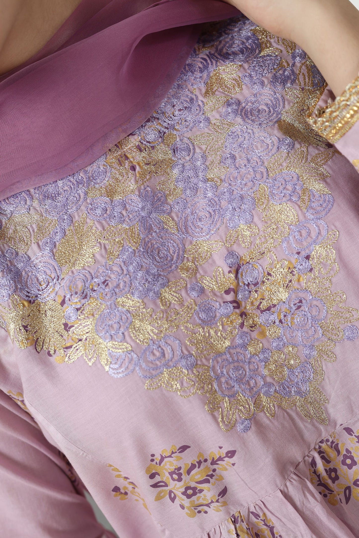 Purple - Girl's Dress