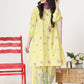 Yellow - Girl's Dress