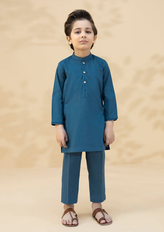 Blue - Boy's Kurta & Shalwar