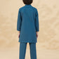 Blue - Boy's Kurta & Shalwar