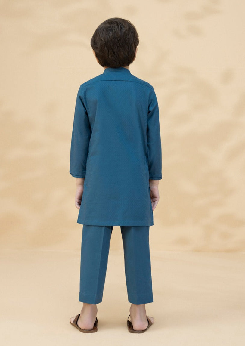 Blue - Boy's Kurta & Shalwar