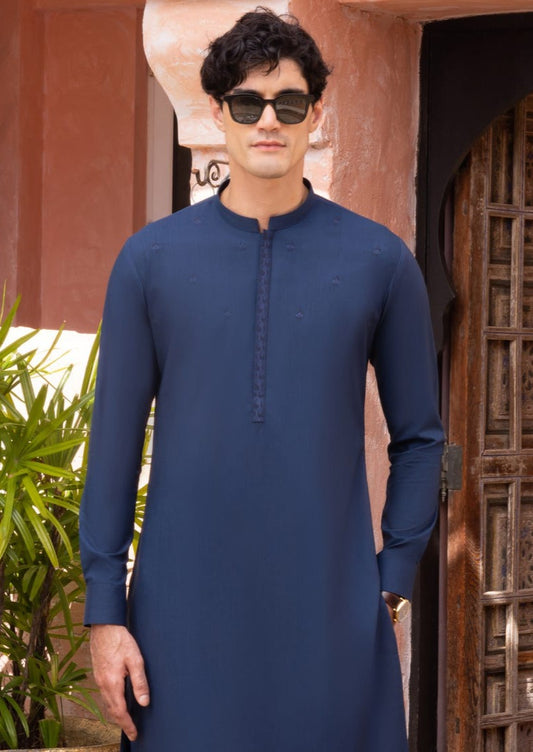 Blue - Men's Kurta Pajama