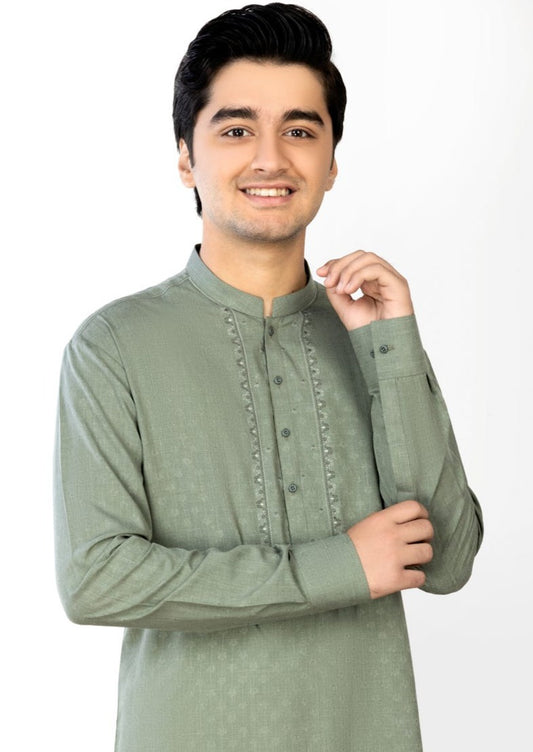 Green - Teen Boys Kurta