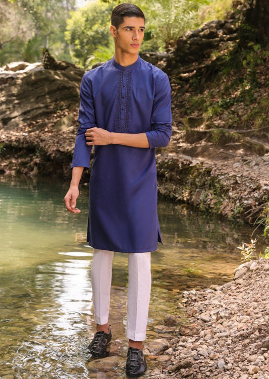 Royal Blue - Teen Boys Kurta