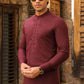 Maroon - Men's Kameez Shalwar