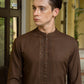 Mehndi Brown - Teen Boys Kurta