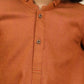 Rust Brown - Infant Boy's Kameez & Shalwar