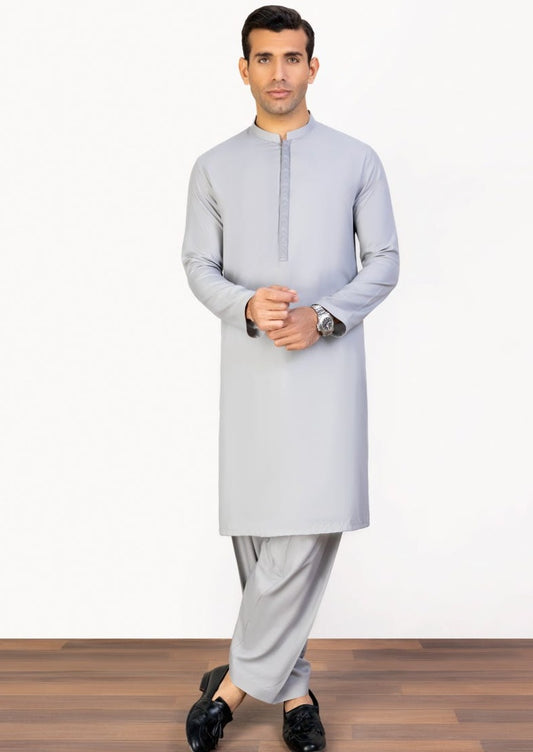 Grey - Men's Kameez Shalwar
