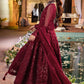 Maroon : Women's Dress