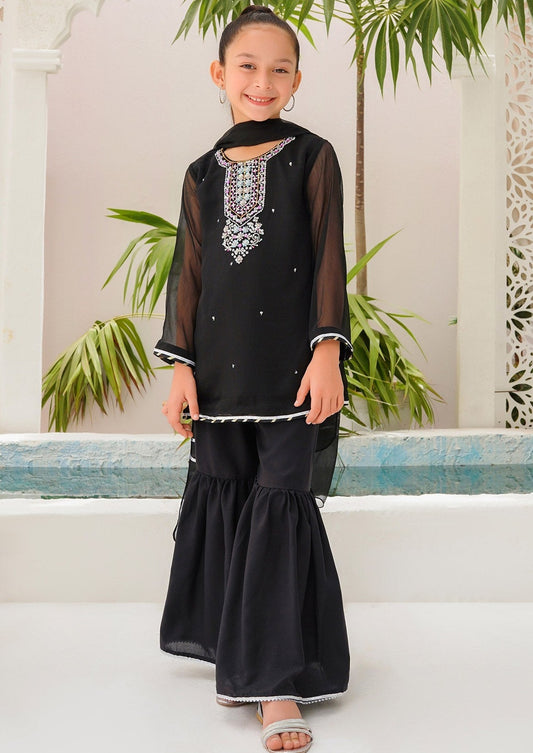 Black - Girl's Dress