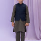 Blue -  Boys Waist Coat
