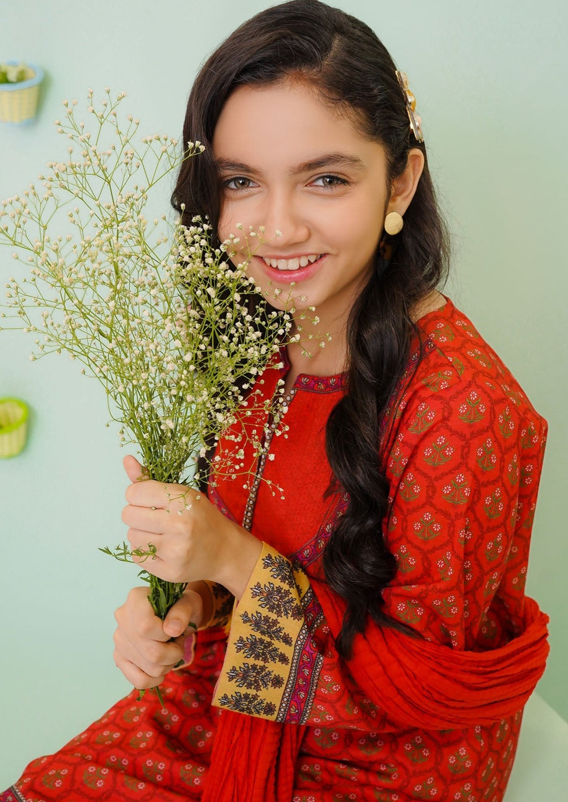 Red - Girl's Dress