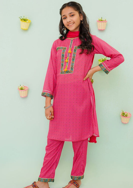 Pink - Girl's Dress