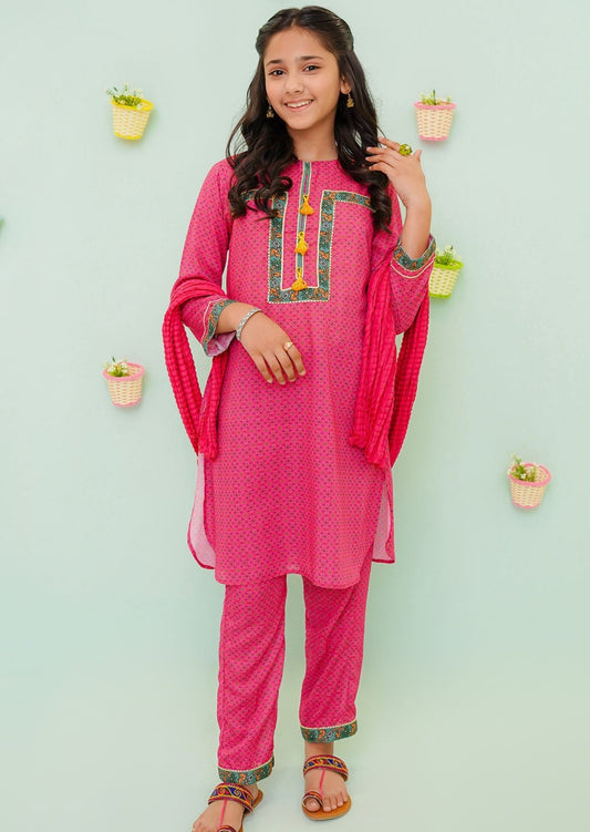 Pink - Girl's Dress