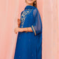 Teal Blue - Girl's Dress