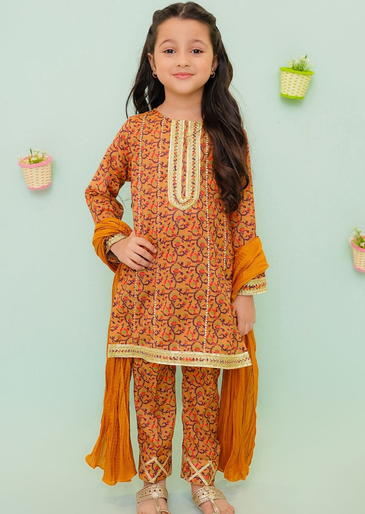 Mustard - Girl's Dress