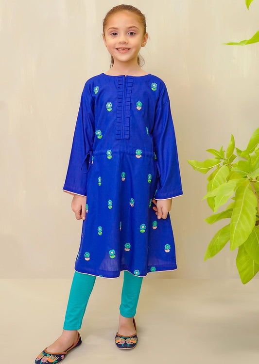 Blue - Girl's Kurta