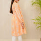 Peach - Girl's Kurta