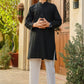 Black:  Boy's Kurta Shalwar
